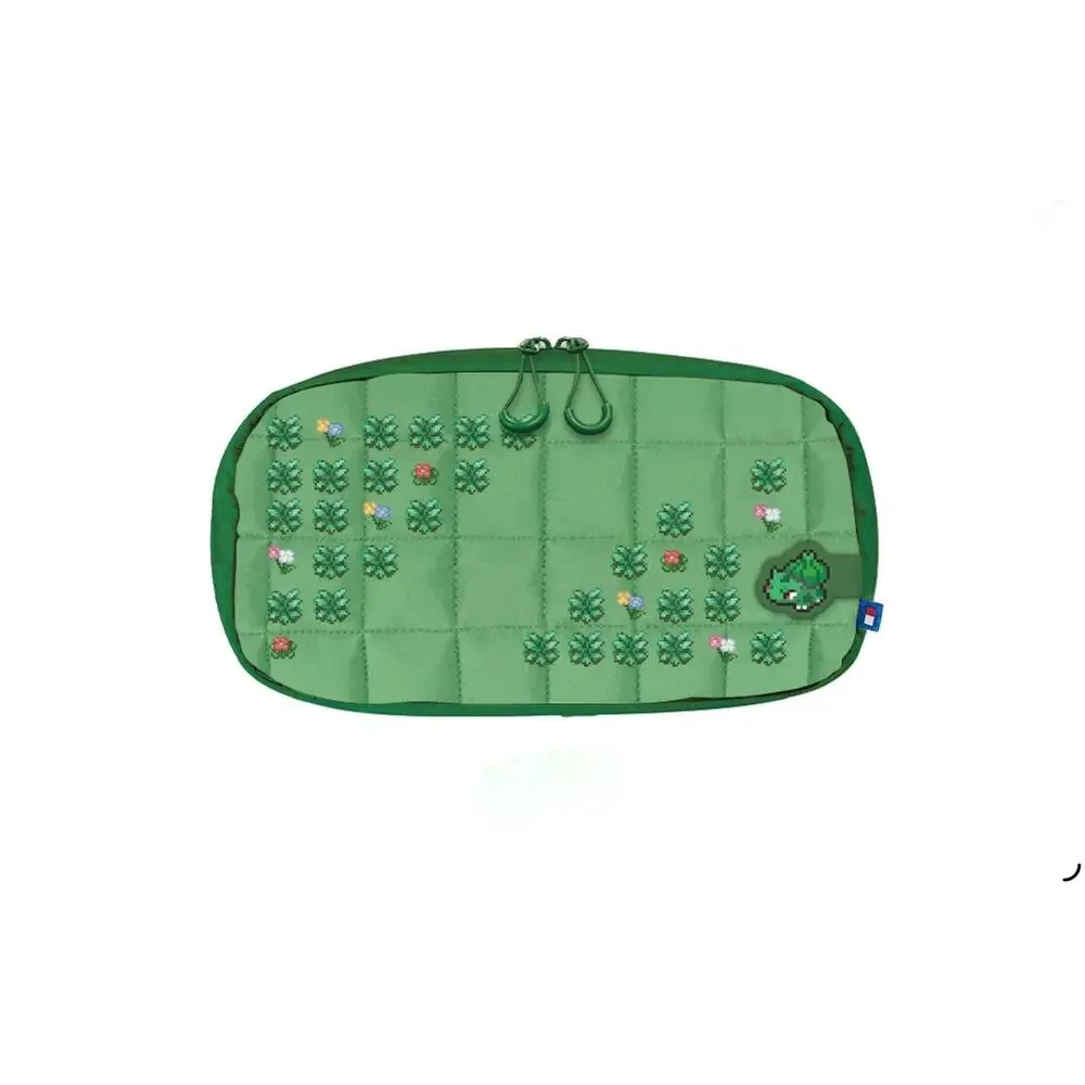 HORI Pokémon Pixel Green Puff Pouch for Nintendo Switch 2
